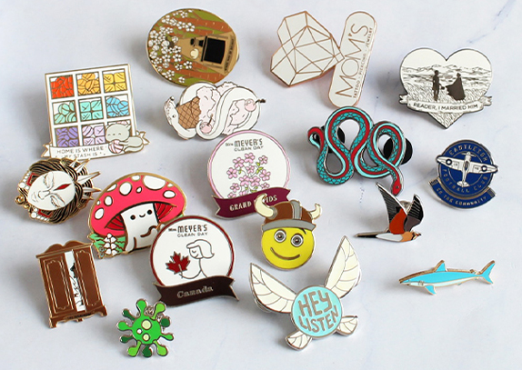 Custom enamel pin, custom make your own enamel pins 100pcs cheap price